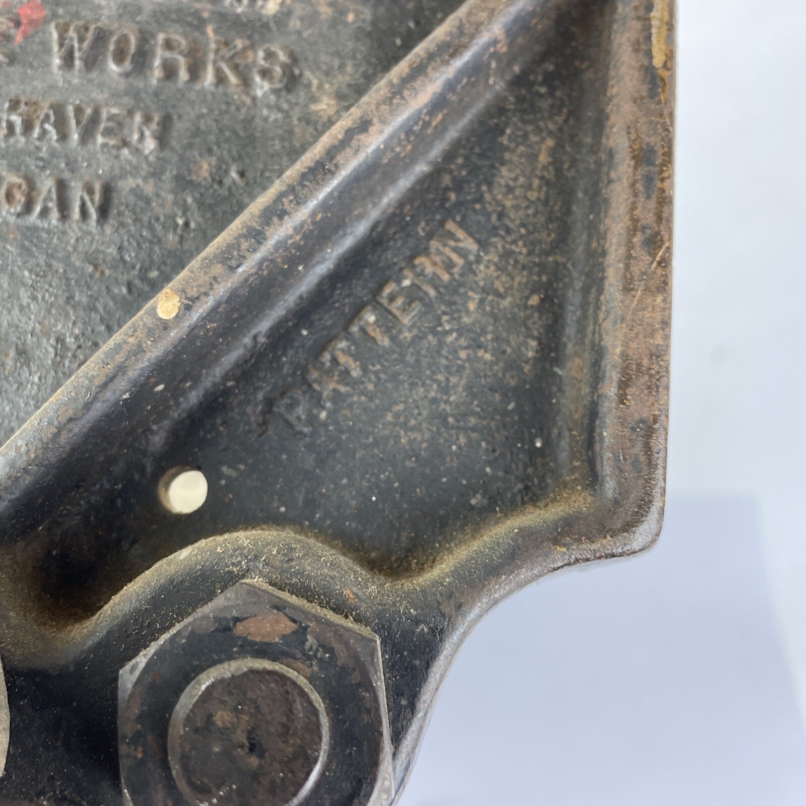 Vintage WILHELM BAUM MACHINE WORKS No. 8 Herrmann Pattern Makers Vice U.S.A.