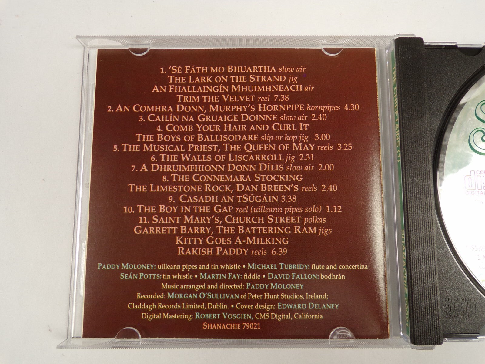 The Chieftains The Walls Of Liscarroll The Boy In The Gap An Comhra Donn CD#43