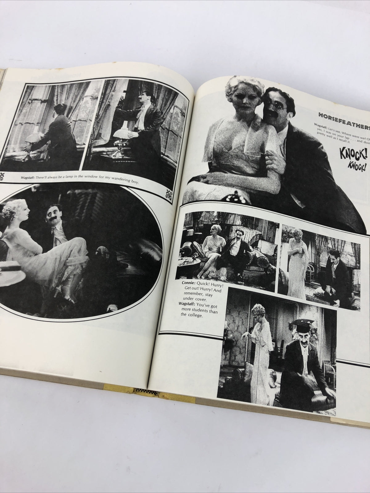 Why a Duck? The Marx Brothers Story by Richard J. Anobile Hardcover 1972 Avon