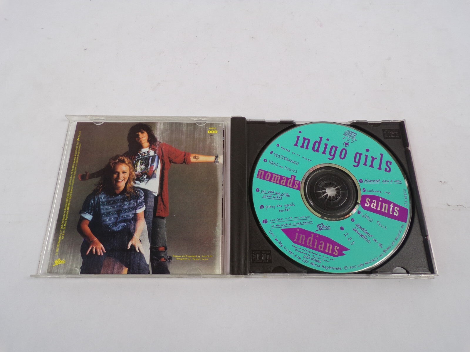 Indigo Girls Nomads Indians Saints Hammer And A Nail Welcome Me World FallsCD#26