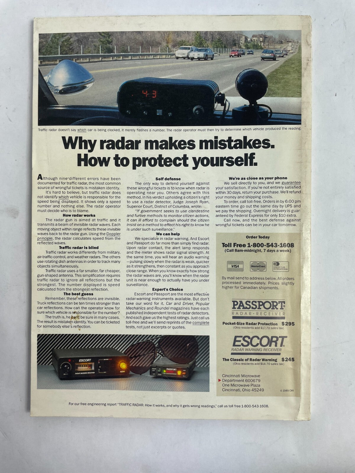 October 1989 Porsche Panorama Magazine