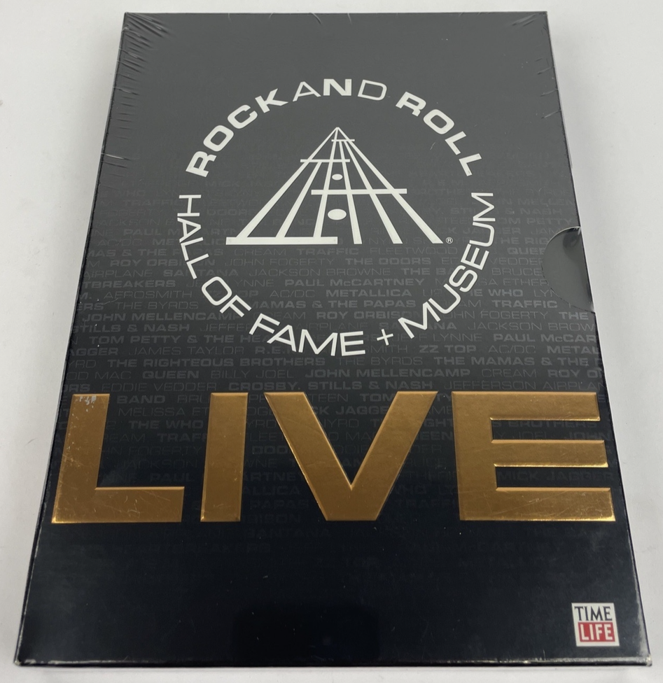 DVD Rock & Roll Hall of Fame +Museum Live 55 Performances 4 Disc Set MINT DISCS