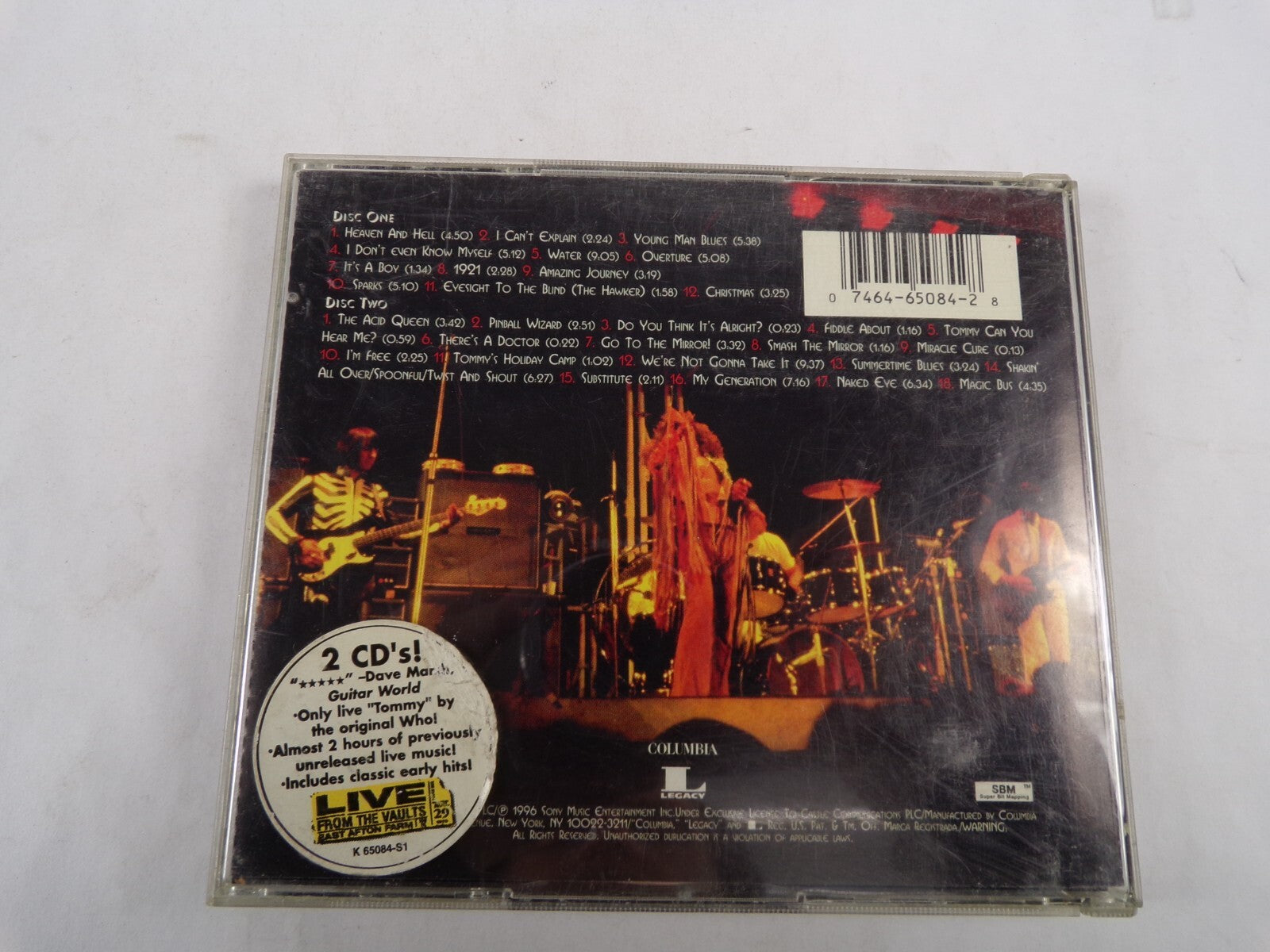 The Who Live At The Isle Of Wight Festival 1970 Heaven And Hell CD#57