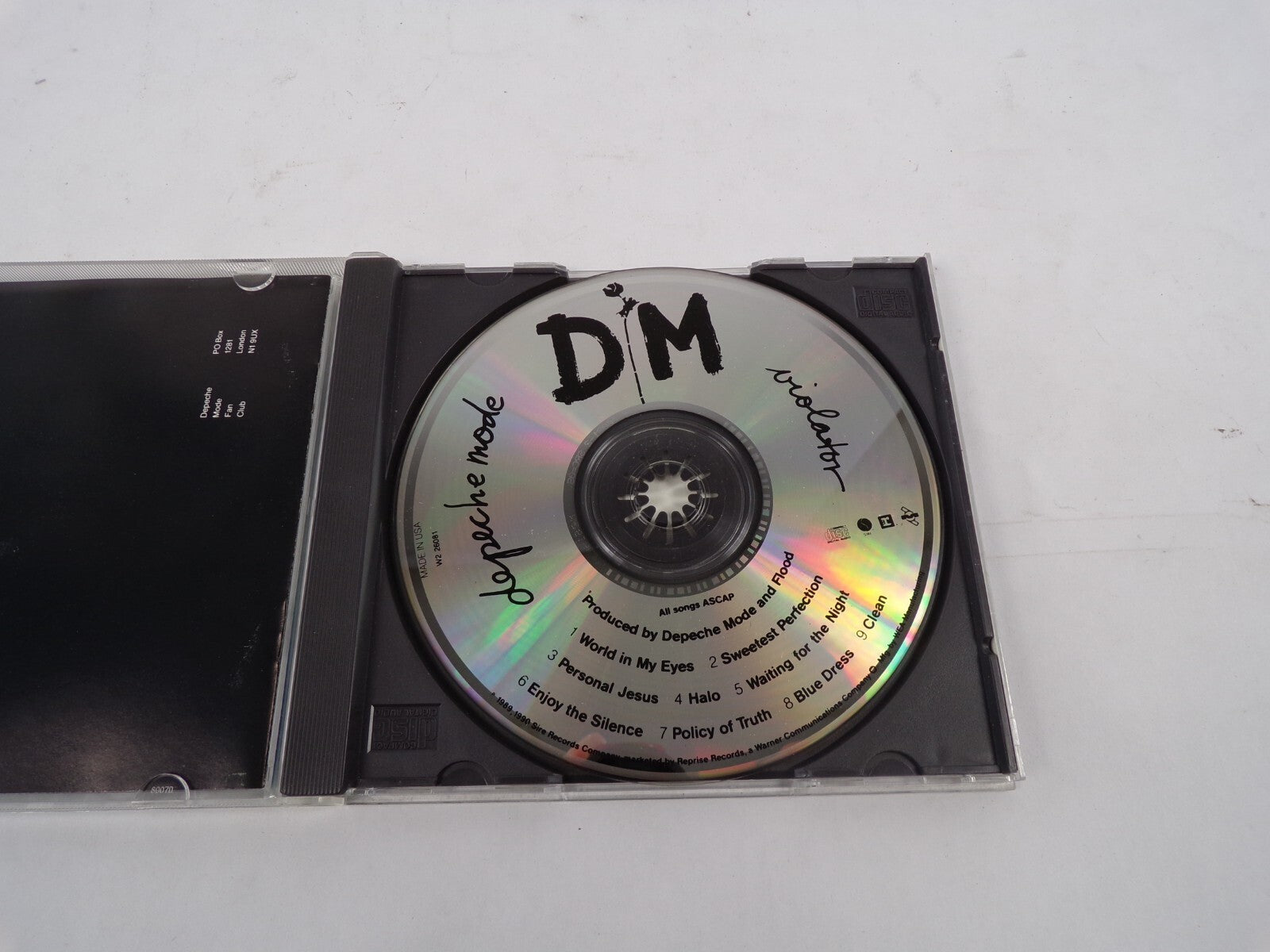 Depeche Mode Violator World In My Eyes Sweetest Perfection Personal Jesus CD#26
