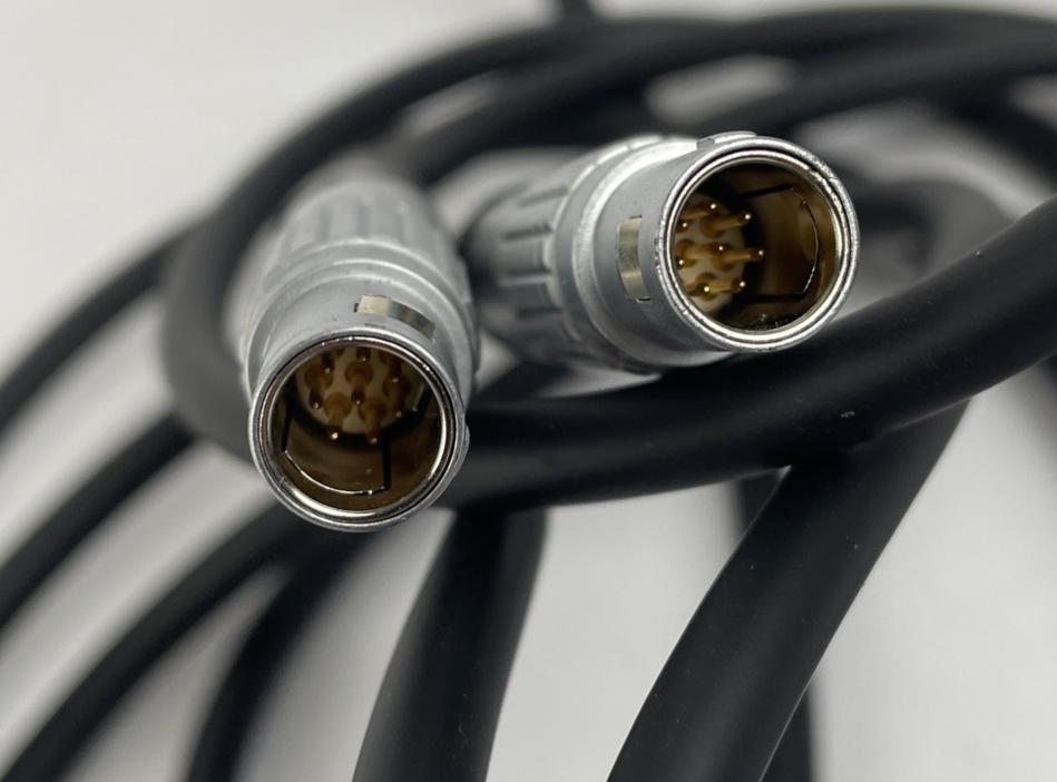 OEM GOLD LEMO 8 Pin Male OEM Mogami CORD 10' to GOLD LEMO 8 Pin Male