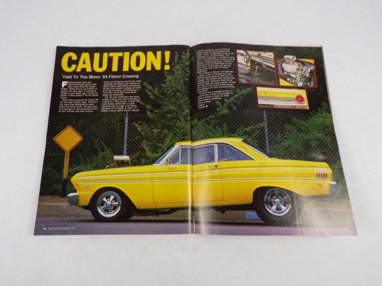 November 1987 Car Craft Musclecars The Final Verdict Is In! $5000 Pro Streeter?