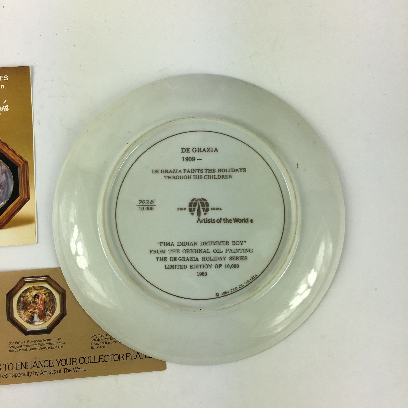 Pima Drummer Boy De Grazia paints the holidays Limited Edition