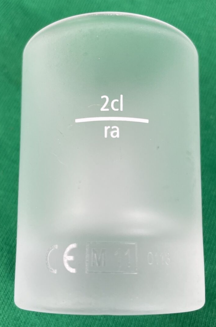 Rare Jagermeister Frosted Shot Glass 2CL RA M11 0113 Jagermeifter - LOOK