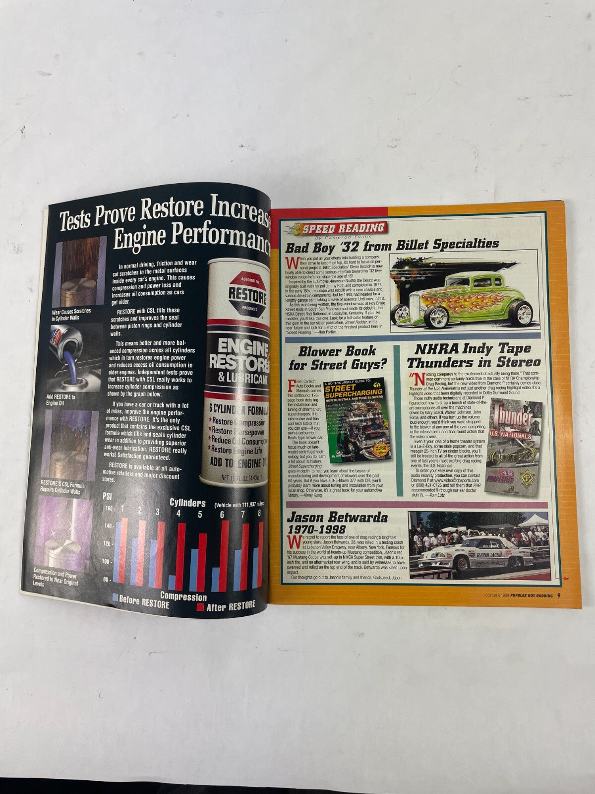 October 1999 Hot Rodding Magazine New School Proven Style - Fresh Cars NewEngine