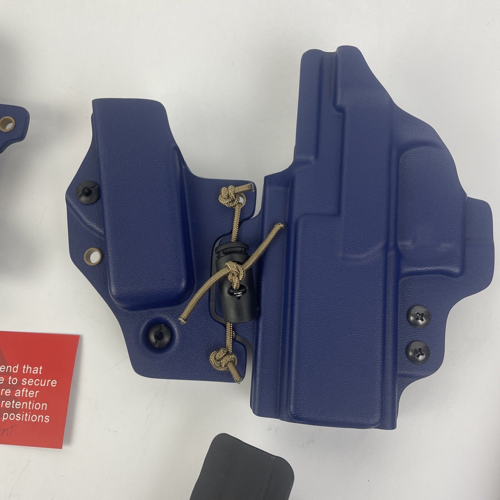 Lot of 5 x Graphite Kydex Gun Holster Pistol Concealed Carry Holster - Brand New