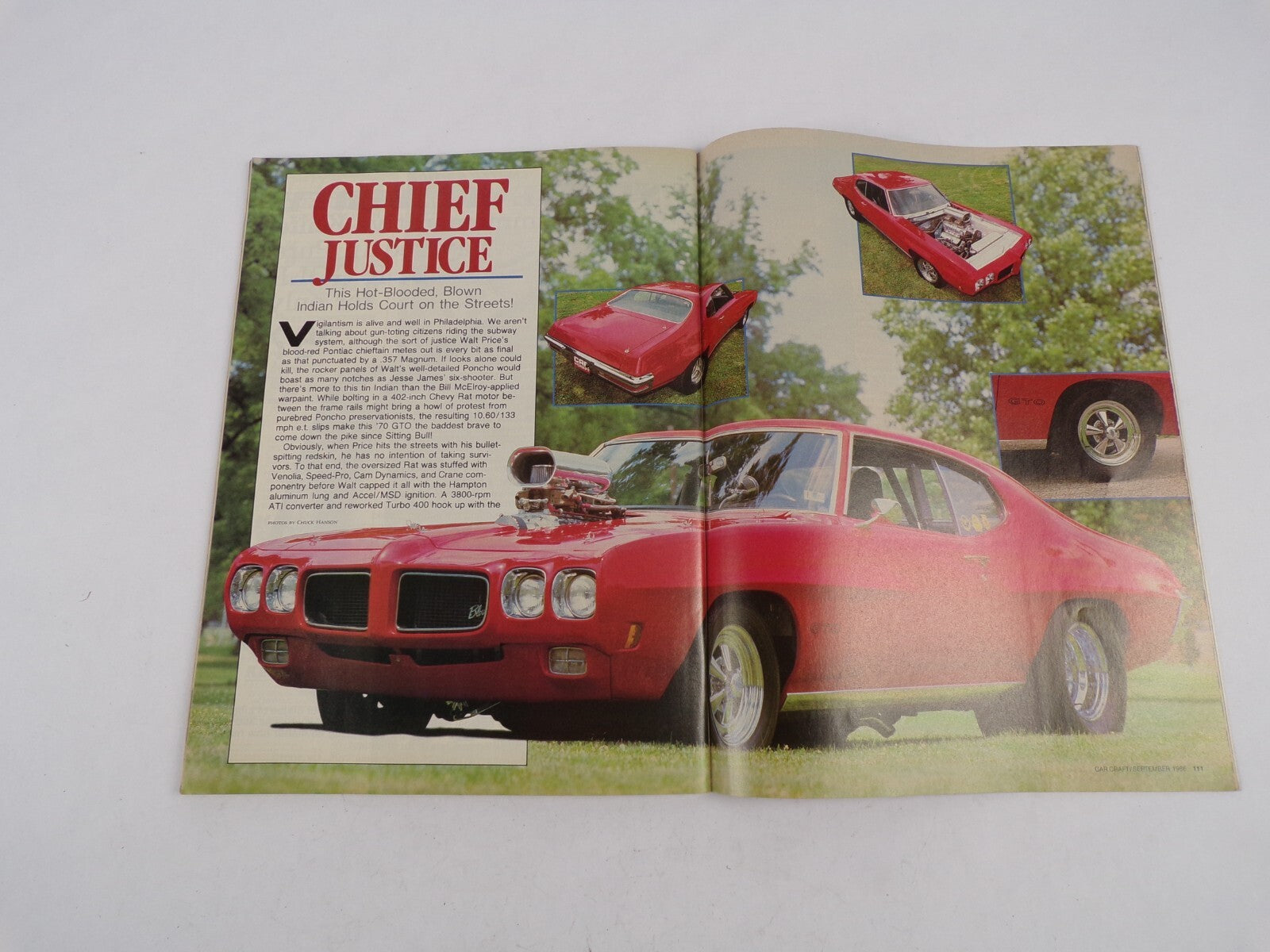 September 1986 Car Craft Engine Uprising! Cruisin': End Of The Road? Americruise