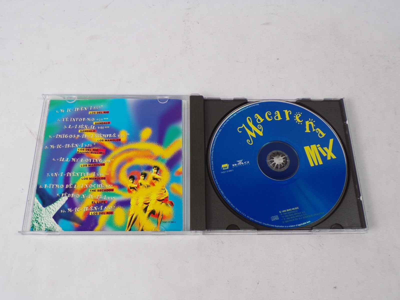 Macarena Mix Macarena Teinformo Lasenal Amigospara Siemprt Macarena All My CD#62