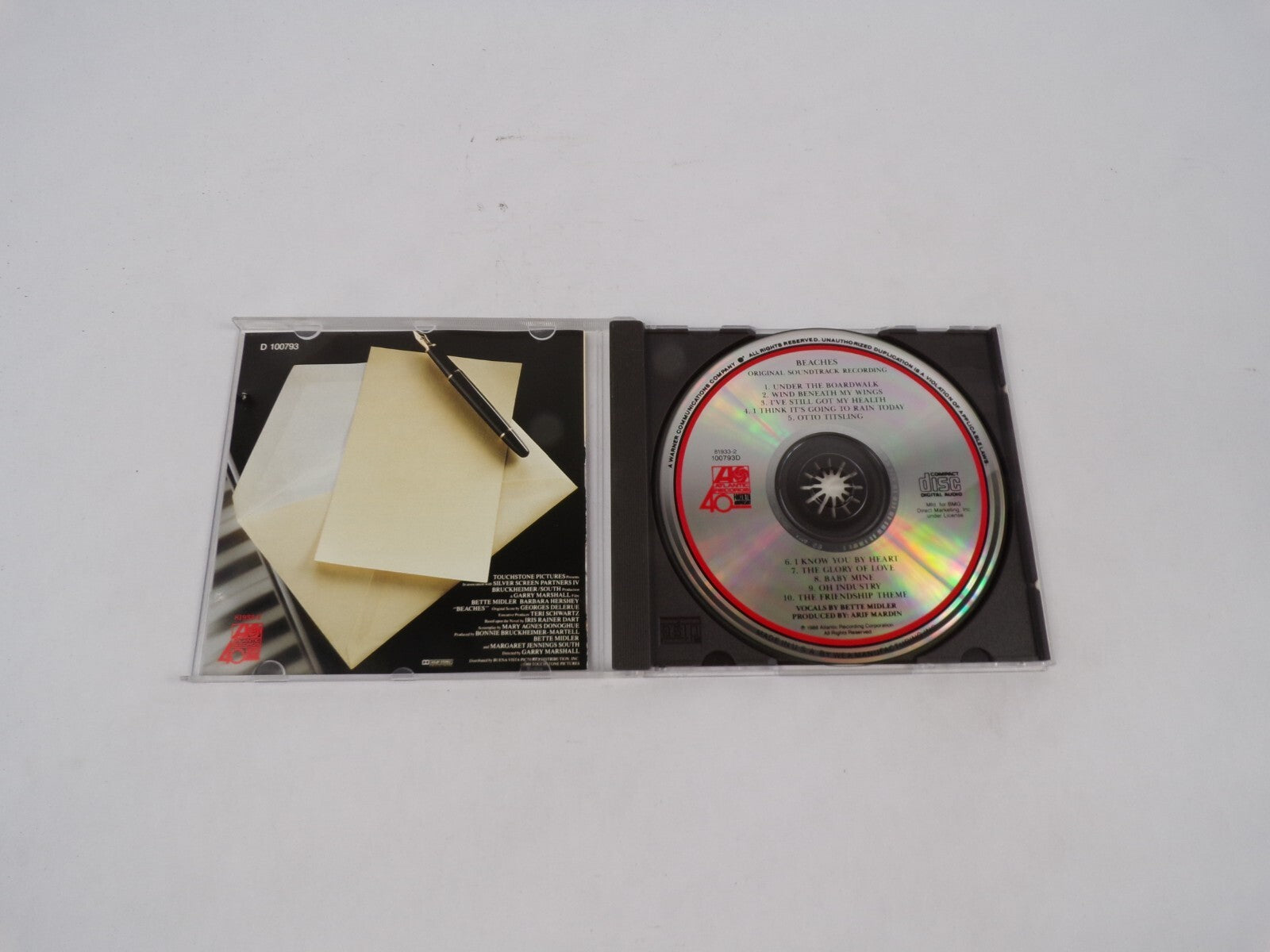 Bette Midler Beaches Original Soundtrack Recorsing Under The Boardwalk WindCD#68