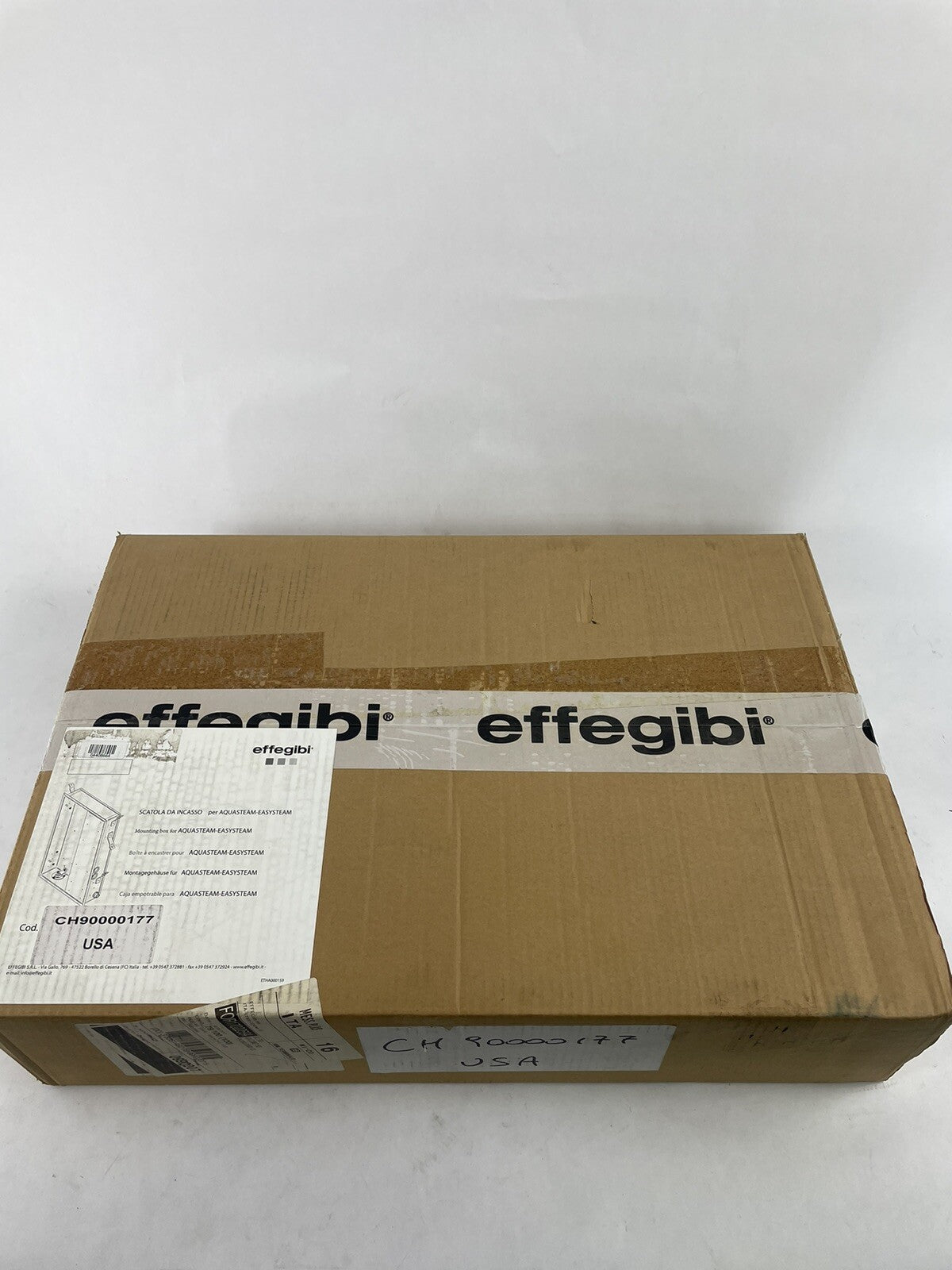 Effe CH90000177 Counterbox easysteam aquasteam