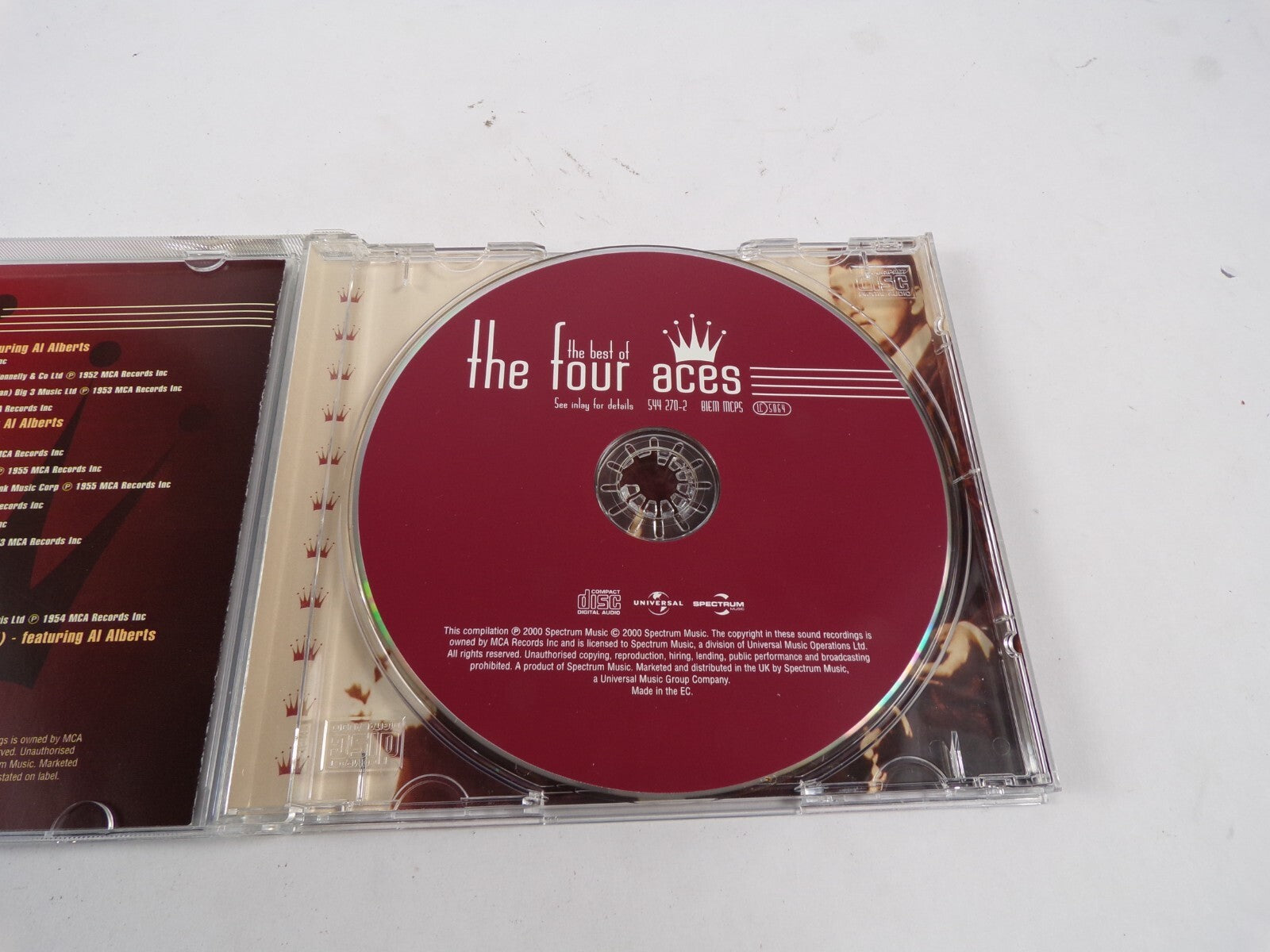 The Best Of The Four Aces 18 Original Recordings Including Mr Sandman CD#51