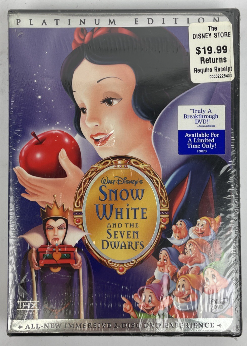 Snow White and the Seven Dwarfs (Disney Special Platinum Edition) Disney Store