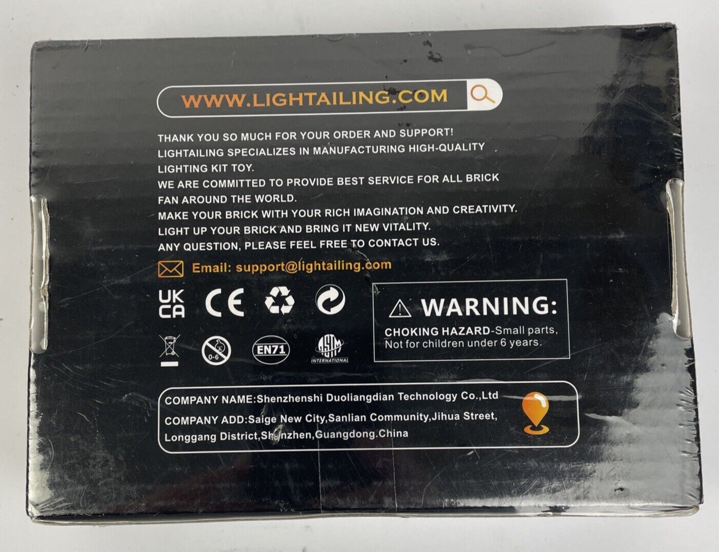 Lightailing Led Kit LGK117-US Technic Porsche 911 RSR 42096 - RARE