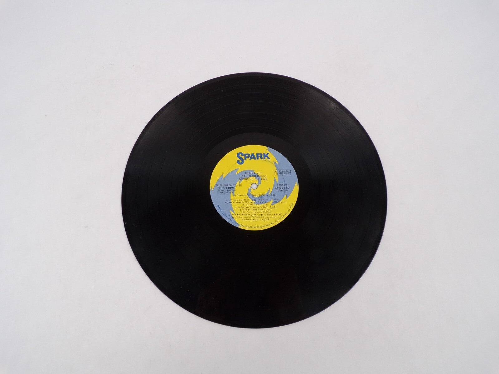 Keith Michell Henry Diii Helas Madame Greensleeves Vinyl Record