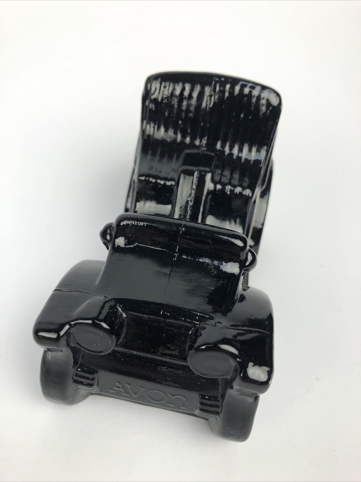 Rare ELECTRIC CHARGER AVON MODEL A CAR AFTERSHAVE BOTTLE empty Black