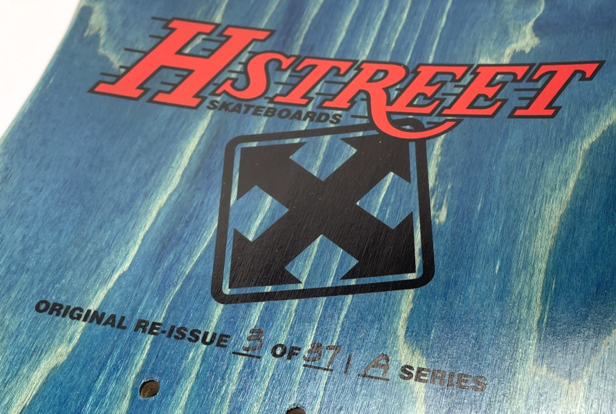 H-Street Art Godoy Sea Turtle skateboard deck #03 of 37 blue veneer