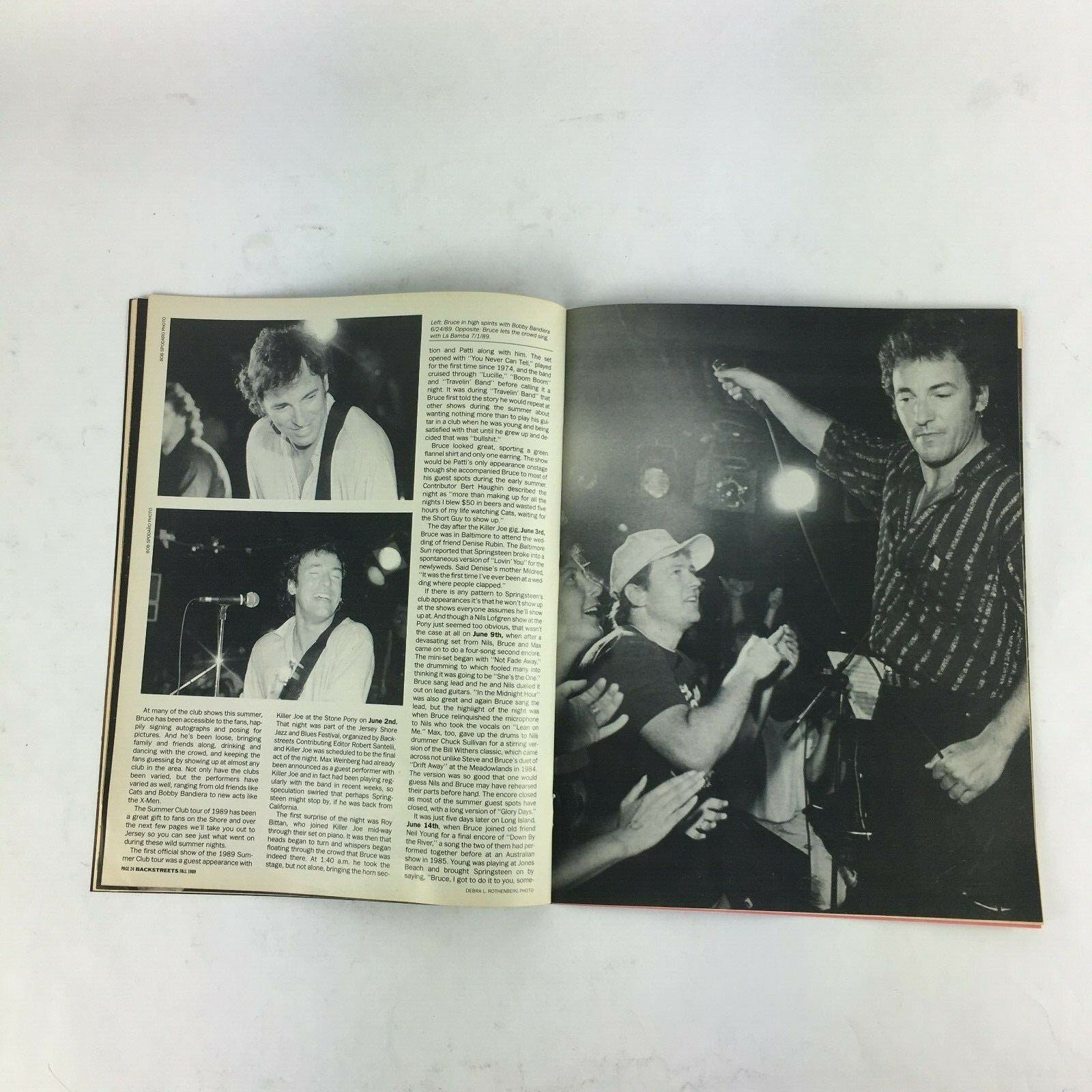 Fall1989 BackStreets Magazine Wild SummerNights The Bodeans Ringo The Stone Pony