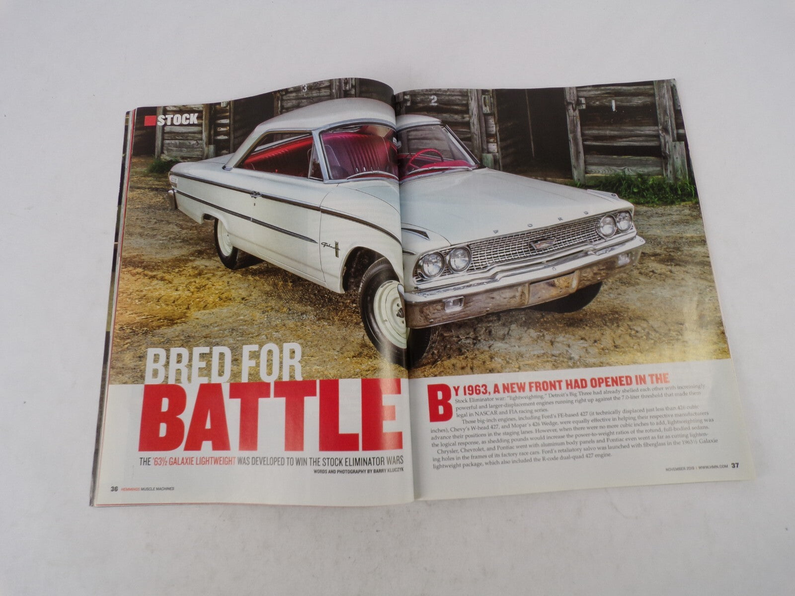 November 2019 Muscle Machines Magazine Pursuing Perfection '71 Torino GT Extreme