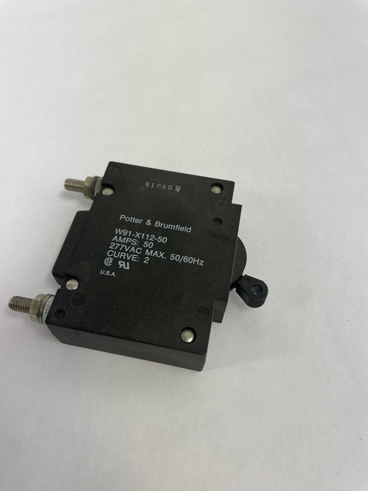 POTTER & BRUMFIELD W91-X112-50 TE Connectivity 50 Amp Hydraulic Magnetic Circuit