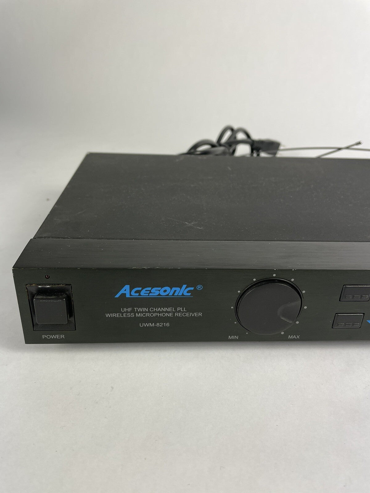 Acesonic UHF twin channel Digital Wireless Receiver UWM-8216 Karaoke Microphone