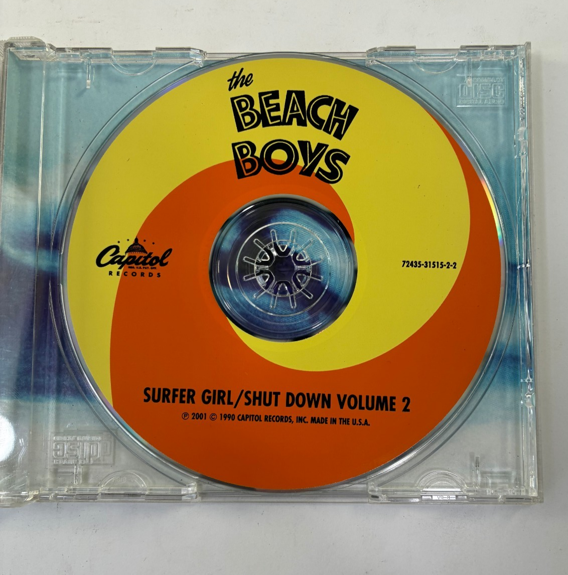 The Beach Boys Surfer Girl Shut Down Vol 2 Capitol CD 2001