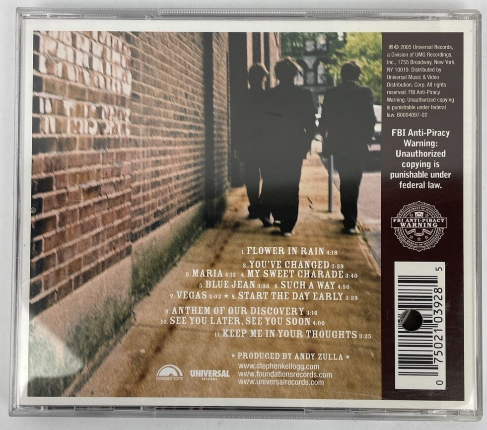 Stephen Kellogg and the Sixers Stephen Kellogg & the Sixers Audio CD 2005 Promo