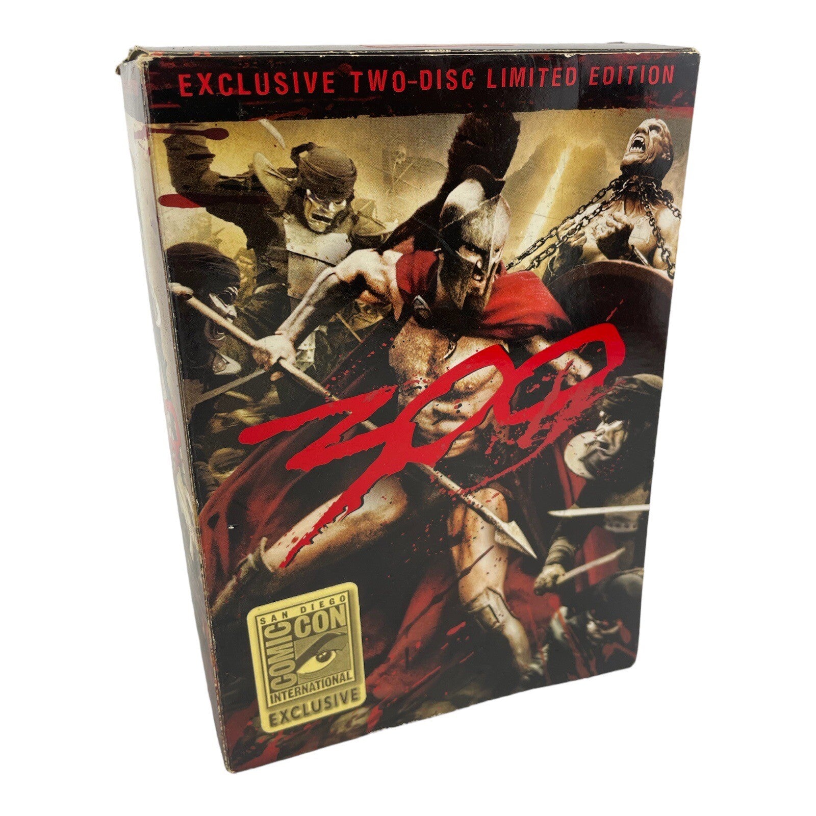 300 Two-Disk Limited Edition 2007 San Diego Comic Con Exclusive Set, w/ mask