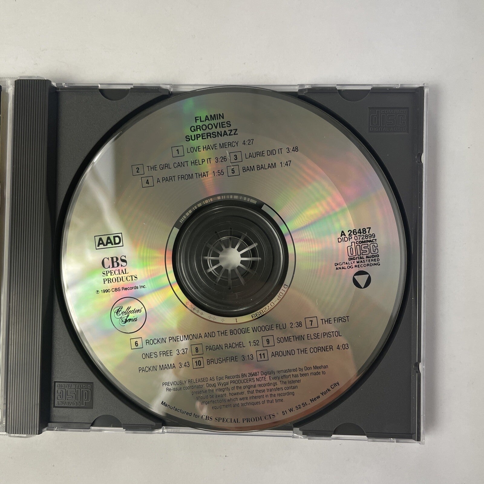 The Flamin Groovies - Supersnazz CD #29