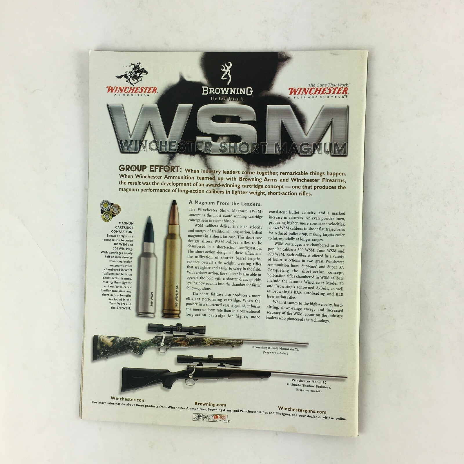 October 2004 Rifle Shooter Magazine The Kings 3 .270.30-06 7 Mag SAKO L46