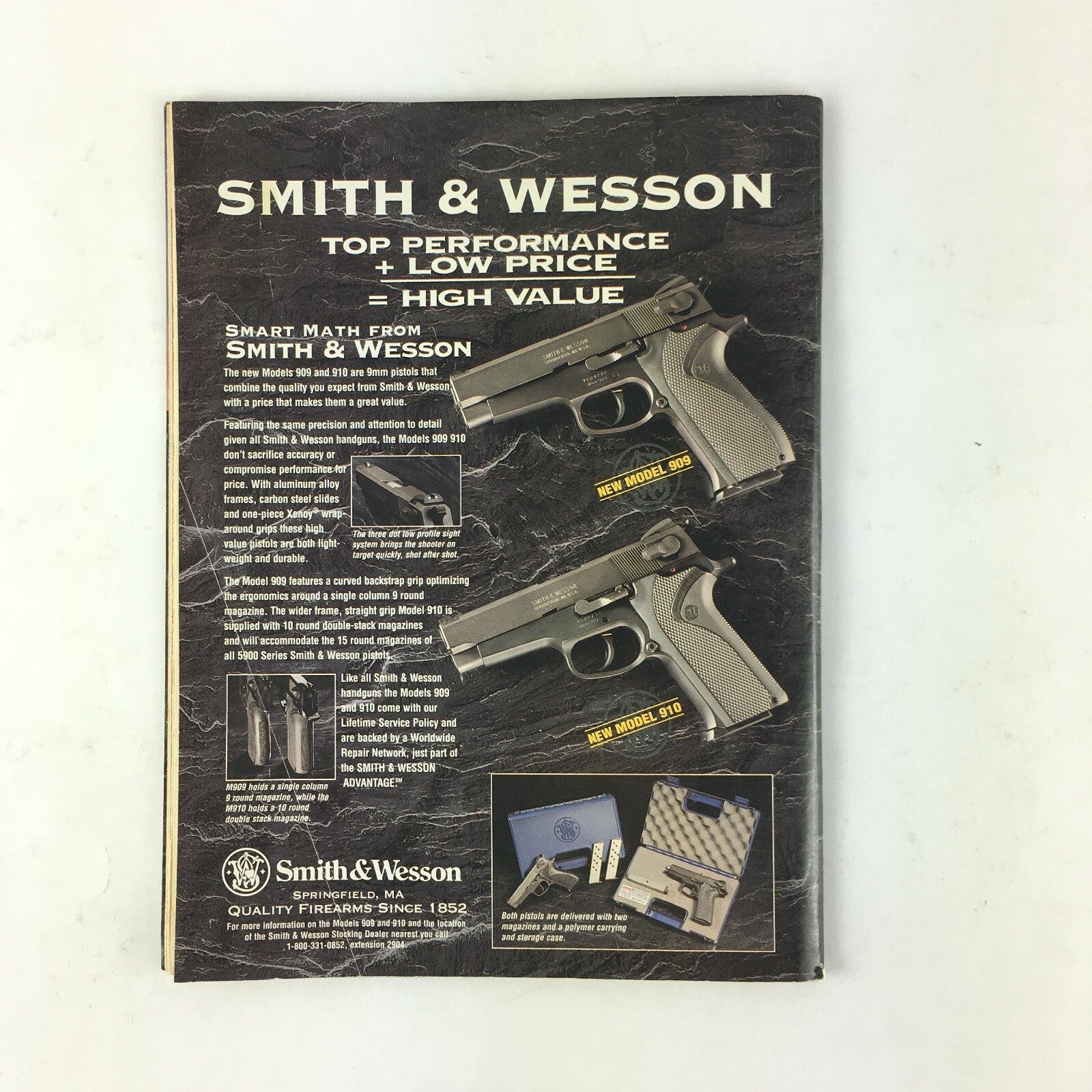 July 1995 Guns & Ammo Magazines Handgun Reliability Combat Revolver