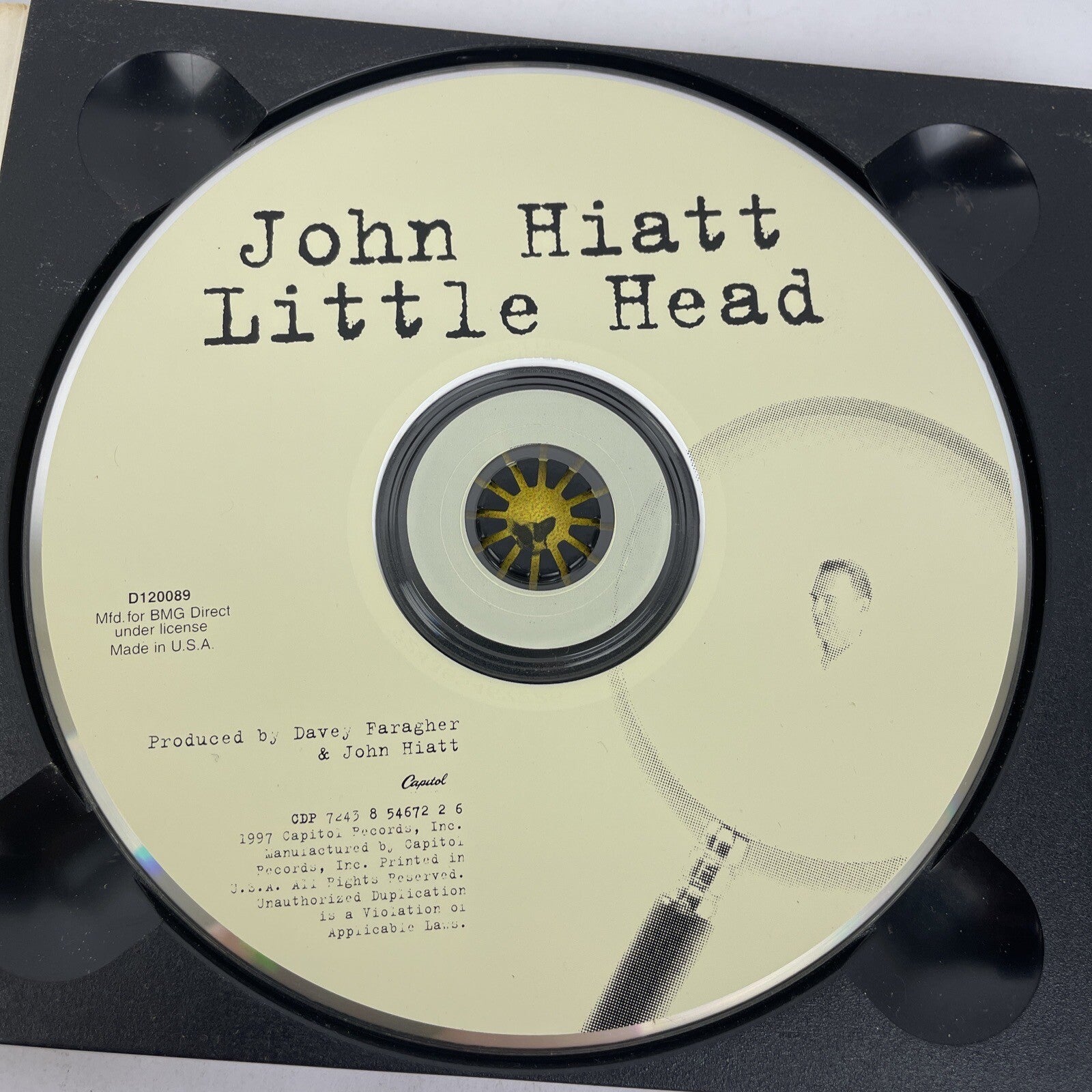 2 x John Hiatt Audio CD Lot - Walk On 1995 Capitol Records - Little Head 1997