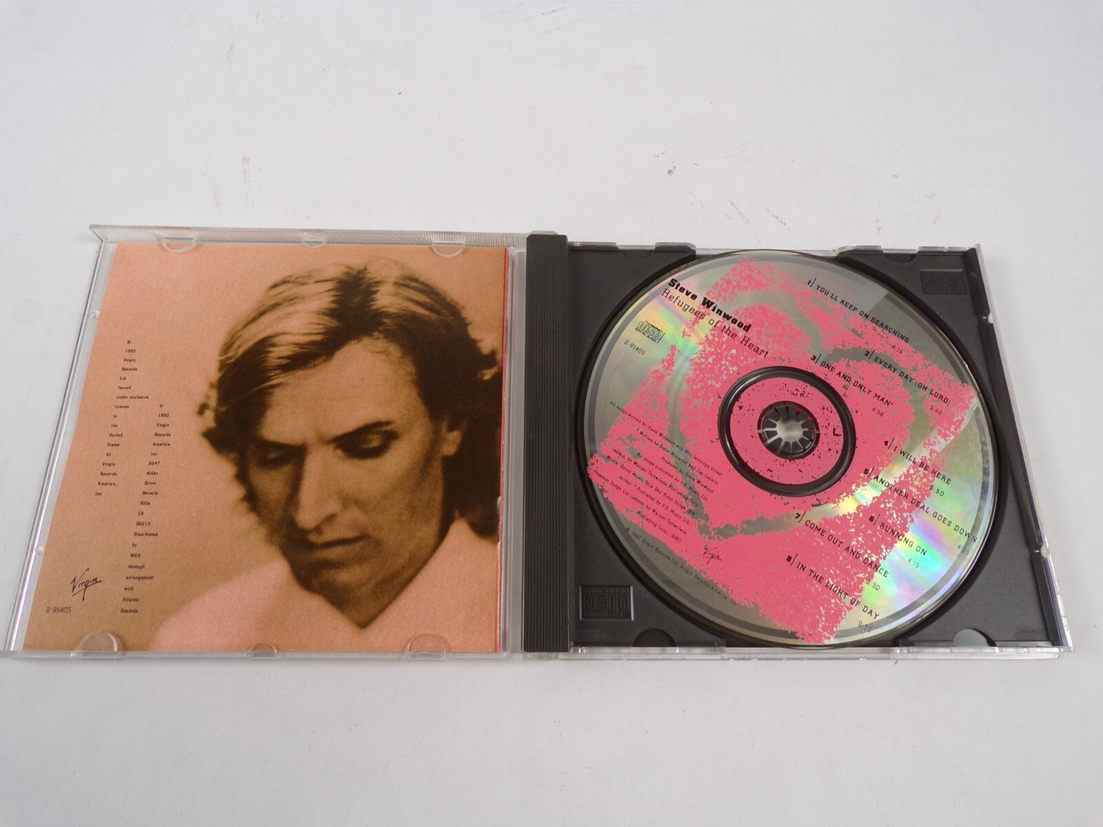 Steve Winwood Refugees of the Heart Every Day I Will Be Here Running On CD#61
