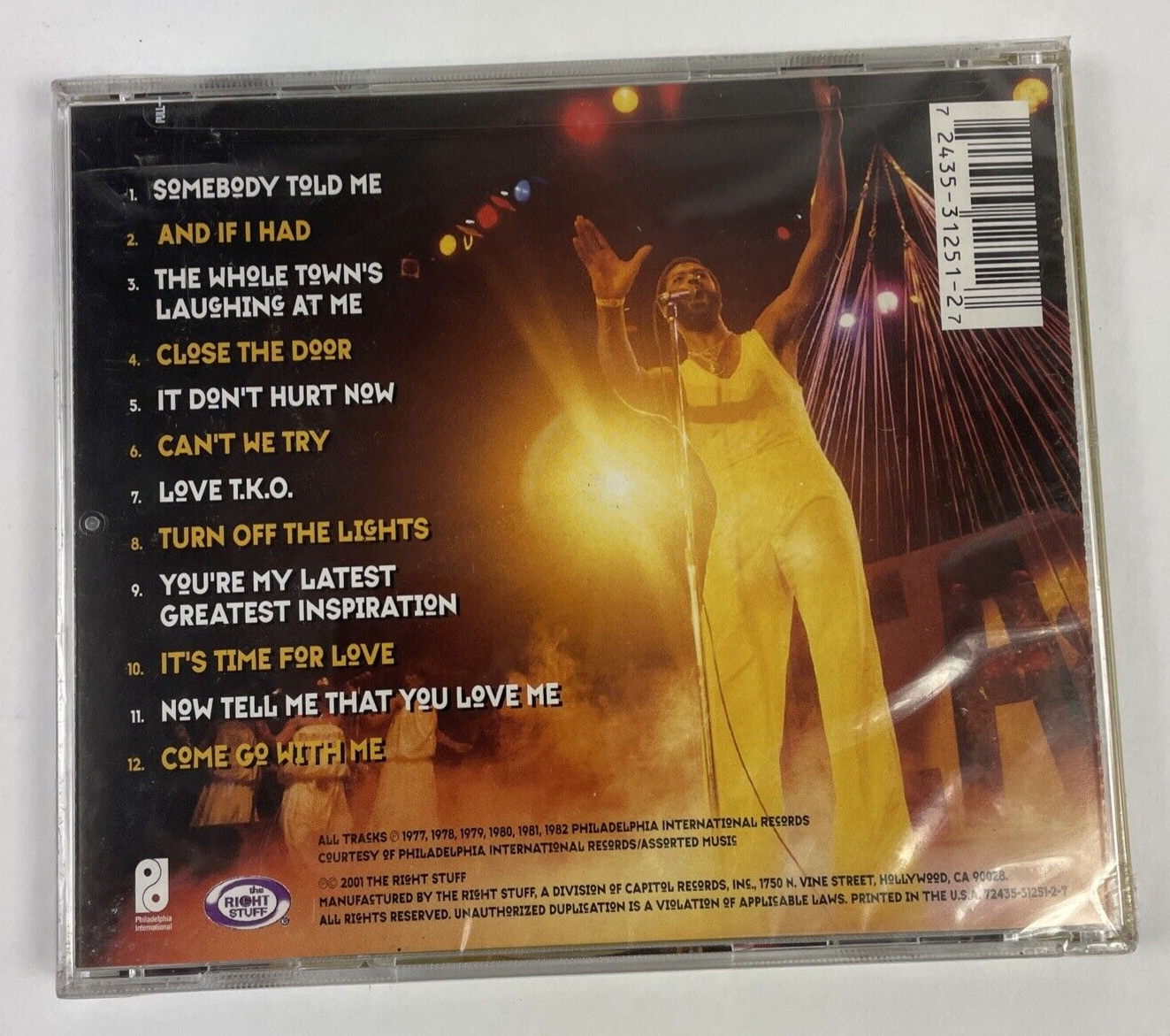 Teddy Pendergrass : Greatest Slow James - Audio CD Brand New Sealed #57