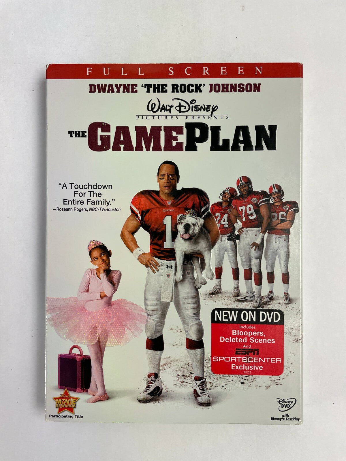 The Gameplan Dwayne The Rock Johnson A Touchdown For The EntireFamily DVD Movies