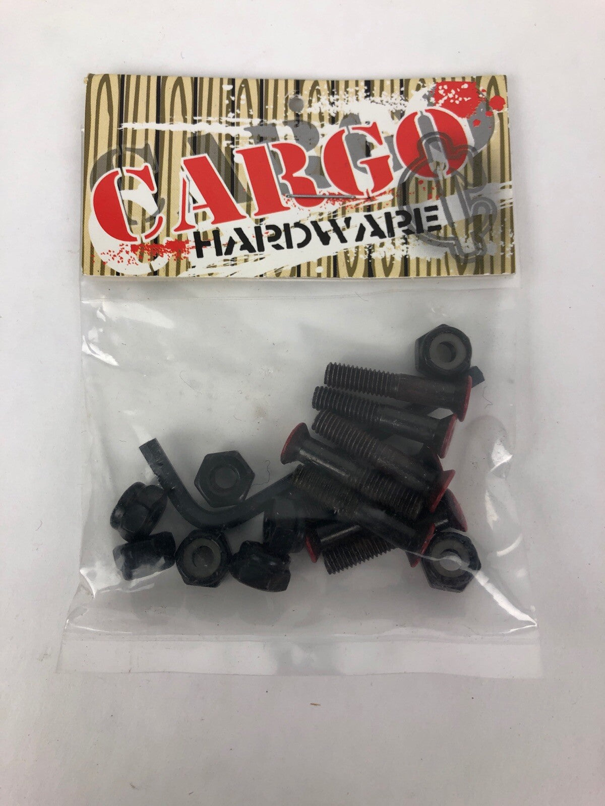 Cargo Mounting Hardware 1" Allen Red Head Genuine Skateboard Parts W Allen Key