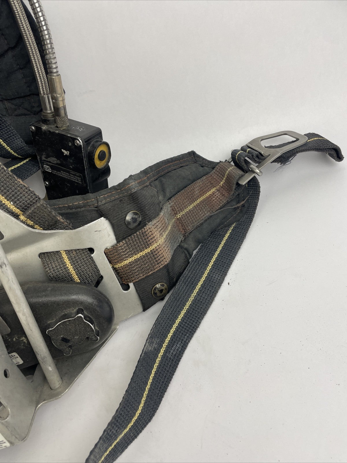 SCOTT SAFETY 4.5 4500 SCBA Air Pack Harness EZ-Flow Air Pak Plus with Sensor a