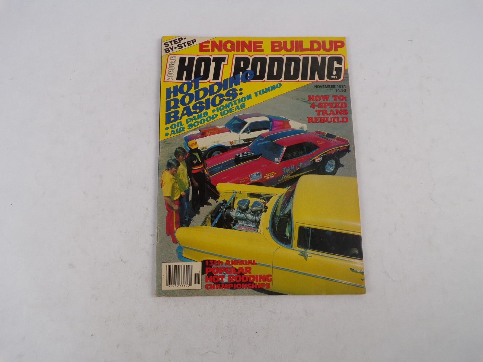 November 1981 Hot Rod Magazine Step-By-Step Engine Buildup Hot Rodding Basics: O