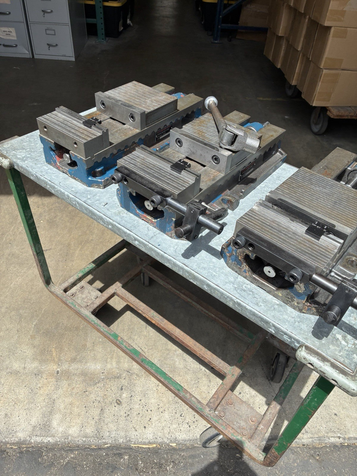Lot of 3 : Shars 690V 6" CNC Premium Milling Machine Vises Precision Vise