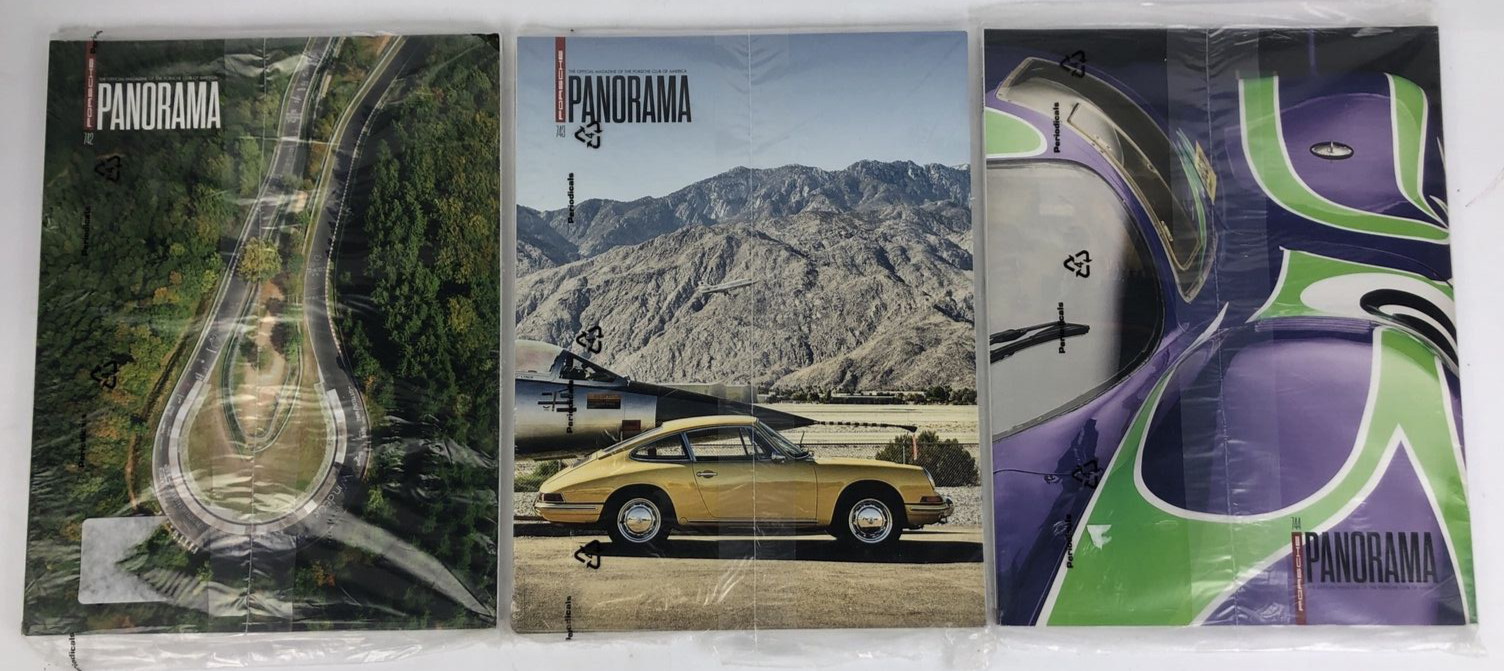 Porsche Club of America Panorama Magazine 2019 Complete Set 12 Issues SEALED