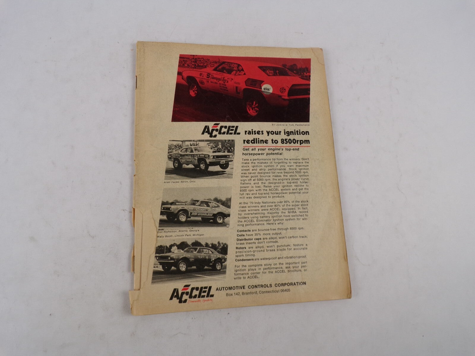 November 1979 Hot Rod Magazine Accel Raises Your Ignition Redline To 8500rpm Get
