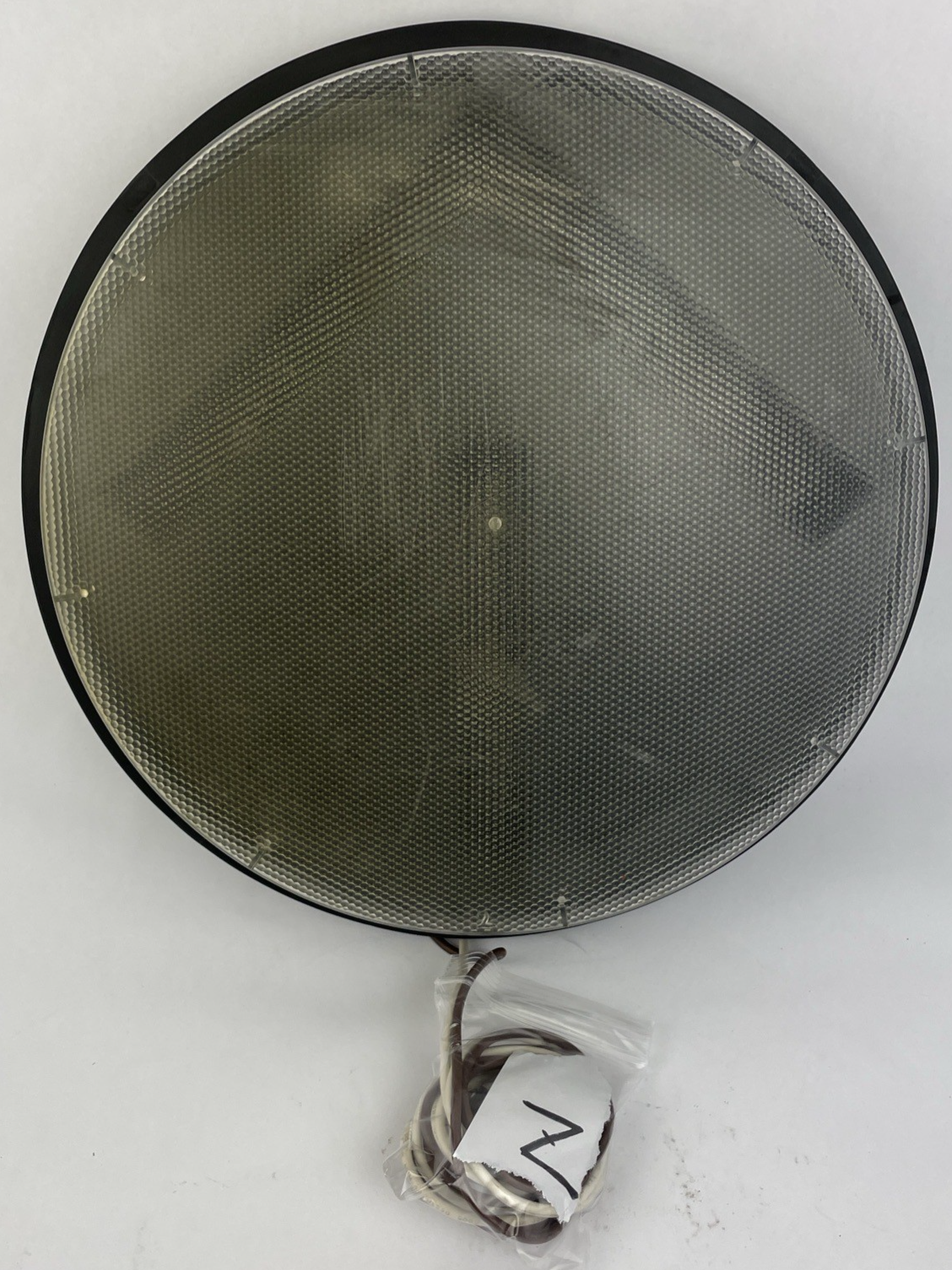 Clear General Electric GE 12” LED Green Arrow Traffic Signal Light With Gasket z