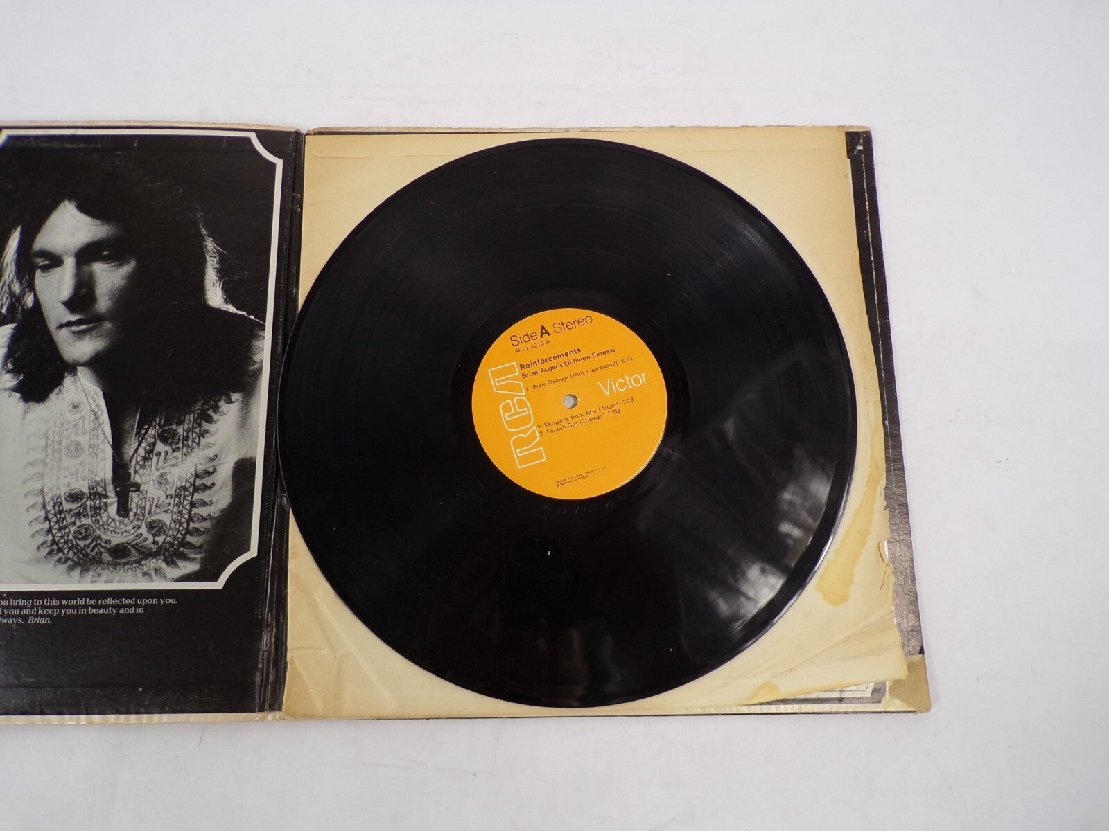 Brian Augers Oblivion Express Reinforcements Vinyl Record