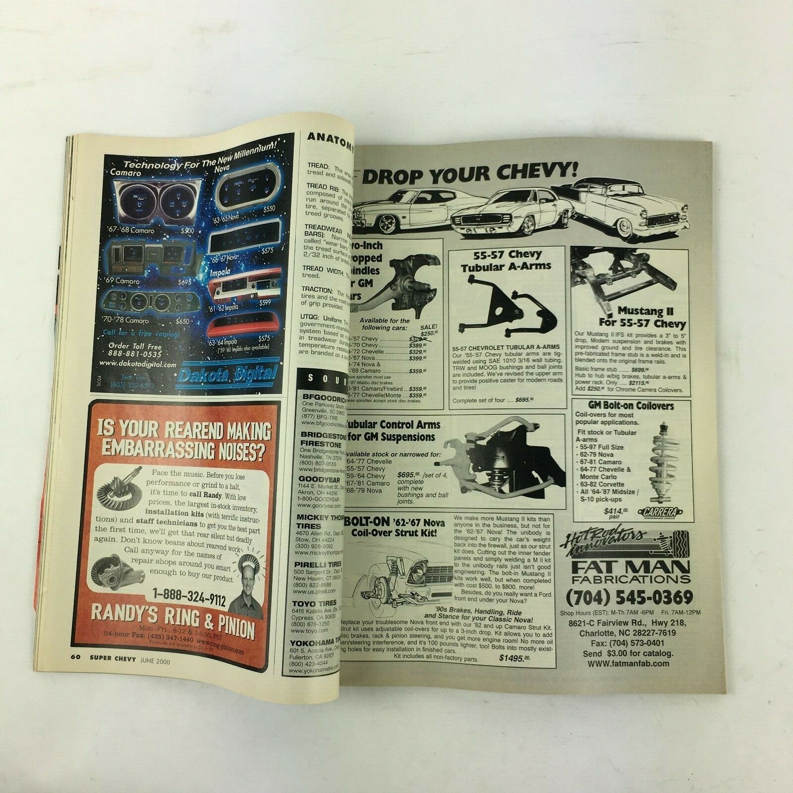 June 2000 Vol 29 Super Chevy Magazine Whats Hot in Rolling Stock! Holleys