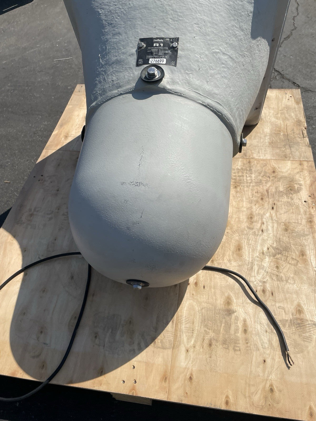 Community R1 12-inch 2-Way Horn-Loaded Athletic Field Loud Speaker - Tested!