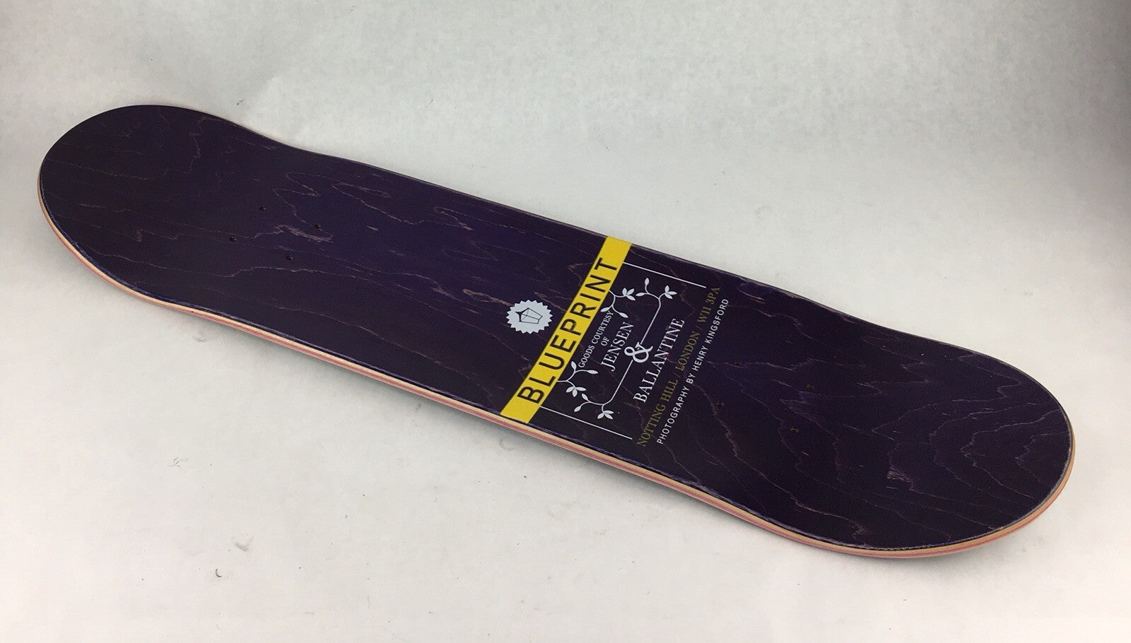 Blueprint Skateboards Marty Murawski Babushka rare 7.875-inch skateboard deck made from 7-ply hard rock Canadian maple.