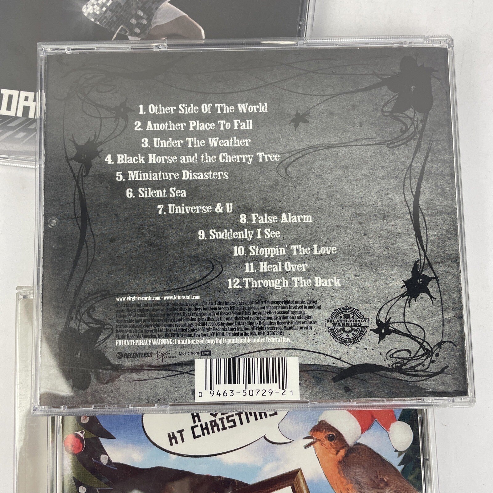 3 x KT Tunstall Audio CDs, Eye to the Telescope , Drastic Fantastic, Christmas